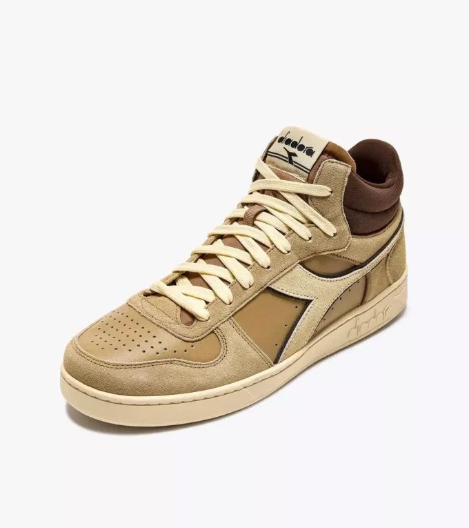 Magic Basket Demi Cut Suede Leather Baskets sportives Magic Basket Demi Cut Suede Leather Baskets sportives