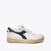 Mi Basket Low Used Heritage baskets en cuir Mi Basket Low Used Heritage baskets en cuir