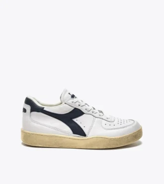 Mi Basket Low Used Heritage baskets en cuir