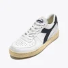Mi Basket Low Used Heritage baskets en cuir Mi Basket Low Used Heritage baskets en cuir