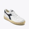 Mi Basket Low Used Heritage baskets en cuir Mi Basket Low Used Heritage baskets en cuir