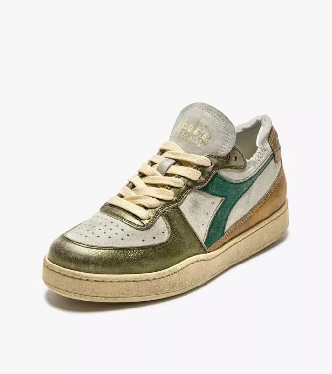 Mi Basket Row Cut Metal Pigskin Used Wn Heritage shoe Mi Basket Row Cut Metal Pigskin Used Wn Heritage shoe