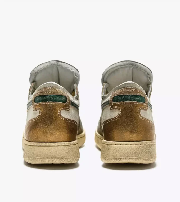 Mi Basket Row Cut Metal Pigskin Used Wn Heritage shoe Mi Basket Row Cut Metal Pigskin Used Wn Heritage shoe