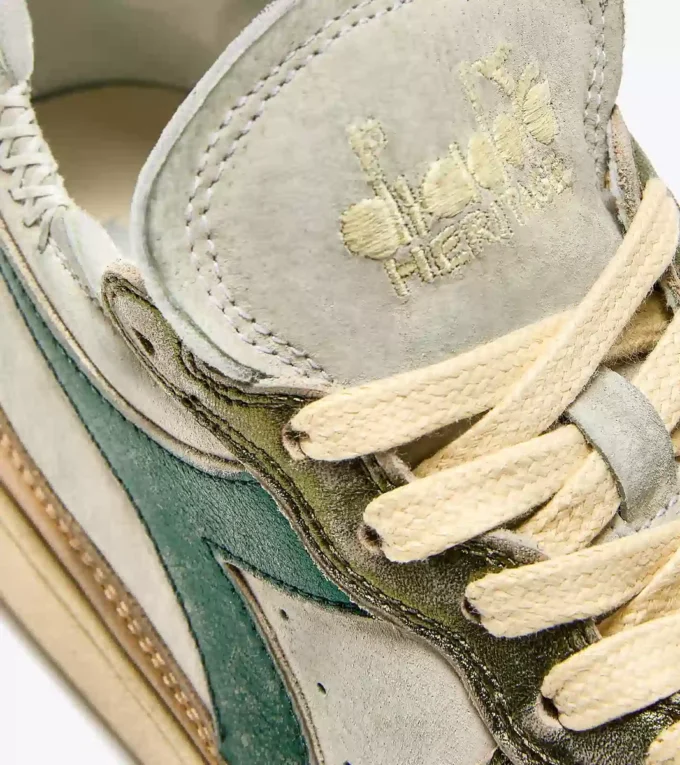 Mi Basket Row Cut Metal Pigskin Used Wn Heritage shoe Mi Basket Row Cut Metal Pigskin Used Wn Heritage shoe