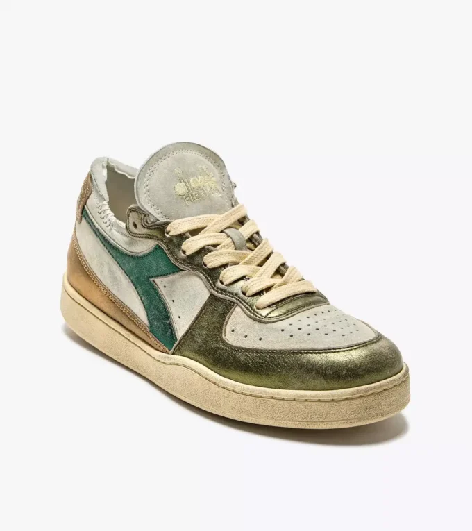 Mi Basket Row Cut Metal Pigskin Used Wn Heritage shoe Mi Basket Row Cut Metal Pigskin Used Wn Heritage shoe