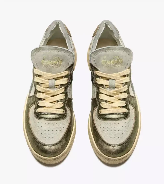 Mi Basket Row Cut Metal Pigskin Used Wn Heritage shoe Mi Basket Row Cut Metal Pigskin Used Wn Heritage shoe