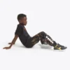 Pantalon de jogging JB. Pantalon de jogging inspiré du camouflage tie-dye – Garçon