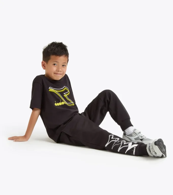 Pantalon de jogging Jb. Pantalon de survêtement avec logo – Coupe confortable – Garçon