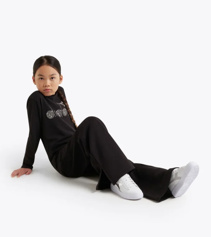 Pantalon évasé Pantalon évasé Rhinestone – Fille