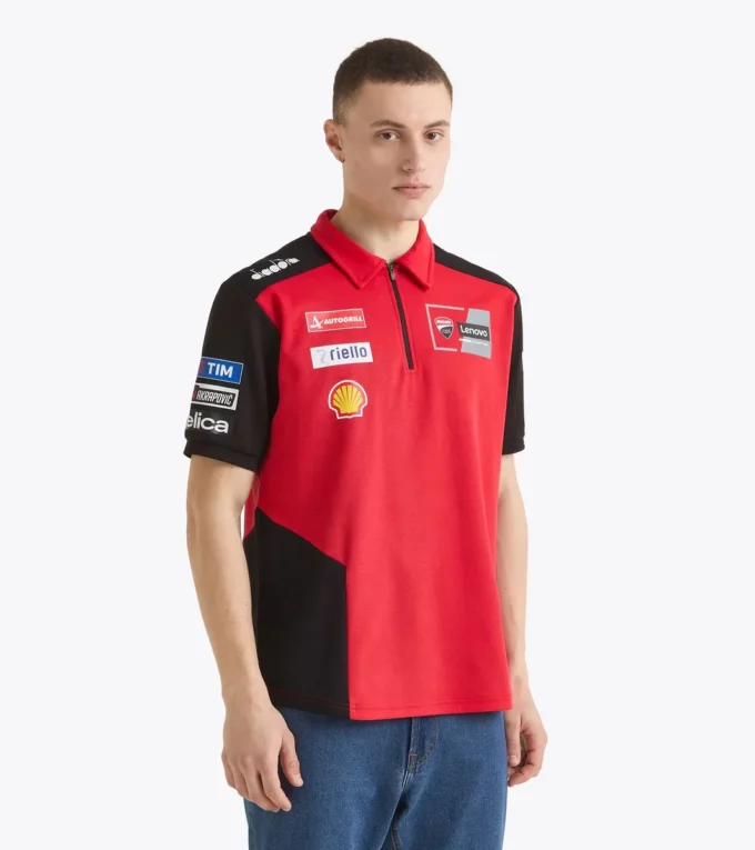 Polo Ducati Replica Mgp25 Polo sportif Ducati 2025 MotoGP Polo Ducati Replica Mgp25 Polo sportif Ducati 2025 MotoGP