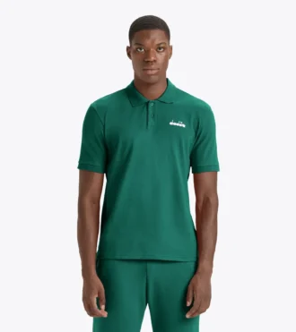 Polo Ss Logo Polo sportif – Fabriqué en Italie – Unisexe