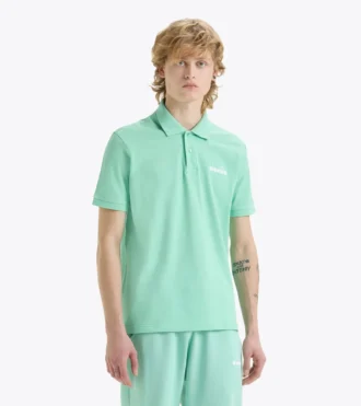 Polo Ss Logo Polo sportif – Fabriqué en Italie – Unisexe