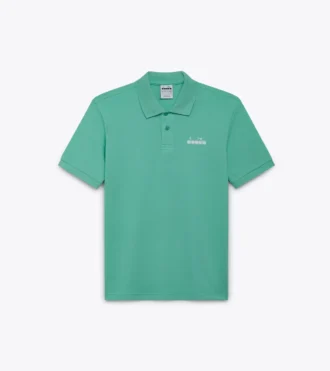 Polo Ss Logo Polo sportif – Fabriqué en Italie – Unisexe
