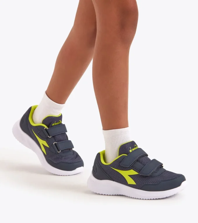 Robin 3 Jr V Chaussure de course à velcro pour junior – Unisexe