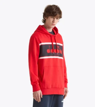 Sweat à capuche Logo Sweat à capuche color block