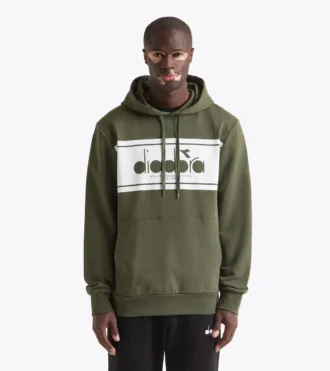 Sweat à capuche Logo Sweat à capuche color block