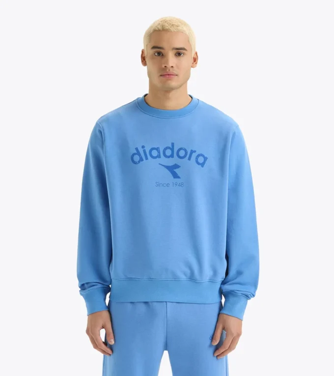 Sweat-shirt Crew Athl. Sweat-shirt à col rond avec logo – Unisexe Sweat-shirt Crew Athl. Sweat-shirt à col rond avec logo – Unisexe