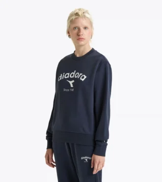 Sweat-shirt Crew Athl. Sweat-shirt à col rond avec logo – Unisexe