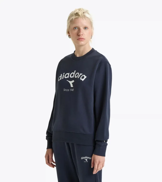 Sweat-shirt Crew Athl. Sweat-shirt à col rond avec logo – Unisexe Sweat-shirt Crew Athl. Sweat-shirt à col rond avec logo – Unisexe