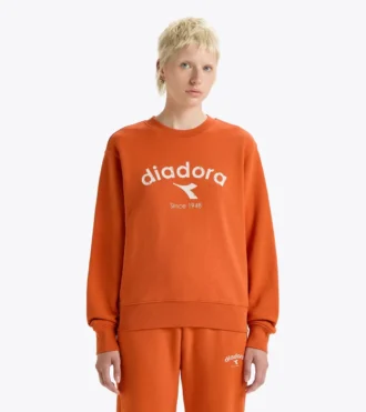 Sweat-shirt Crew Athl. Sweat-shirt à col rond avec logo – Unisexe