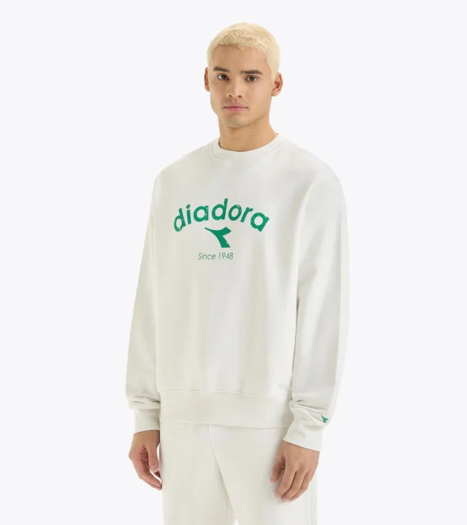 Sweat-shirt Crew Athl. Sweat-shirt à col rond avec logo – Unisexe Sweat-shirt Crew Athl. Sweat-shirt à col rond avec logo – Unisexe