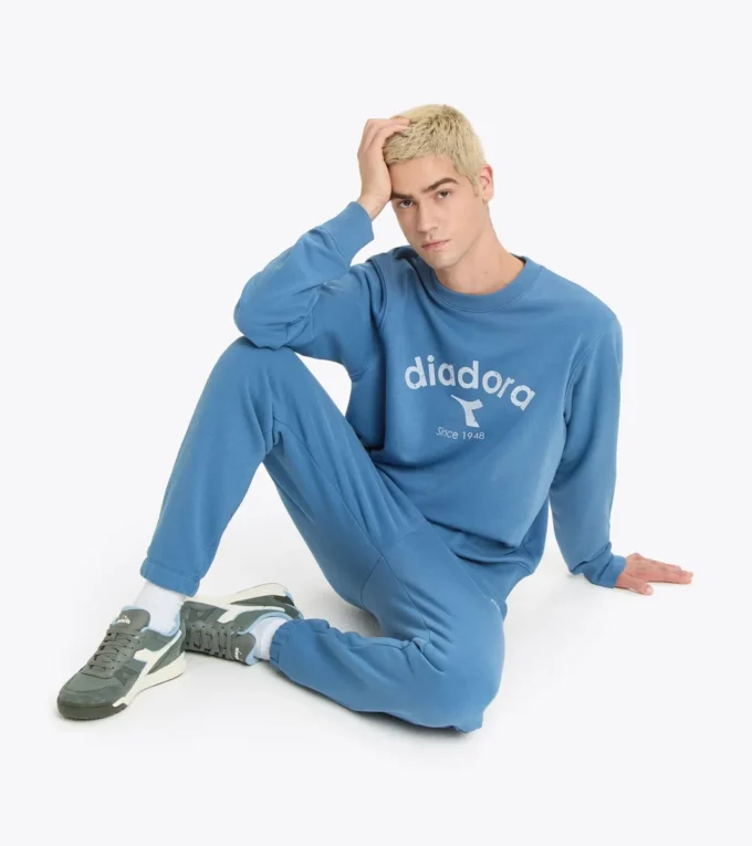 Sweat-shirt Crew Athl. Sweat-shirt à col rond avec logo – Unisexe Sweat-shirt Crew Athl. Sweat-shirt à col rond avec logo – Unisexe