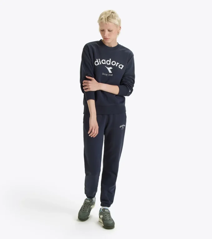 Sweat-shirt Crew Athl. Sweat-shirt à col rond avec logo – Unisexe Sweat-shirt Crew Athl. Sweat-shirt à col rond avec logo – Unisexe