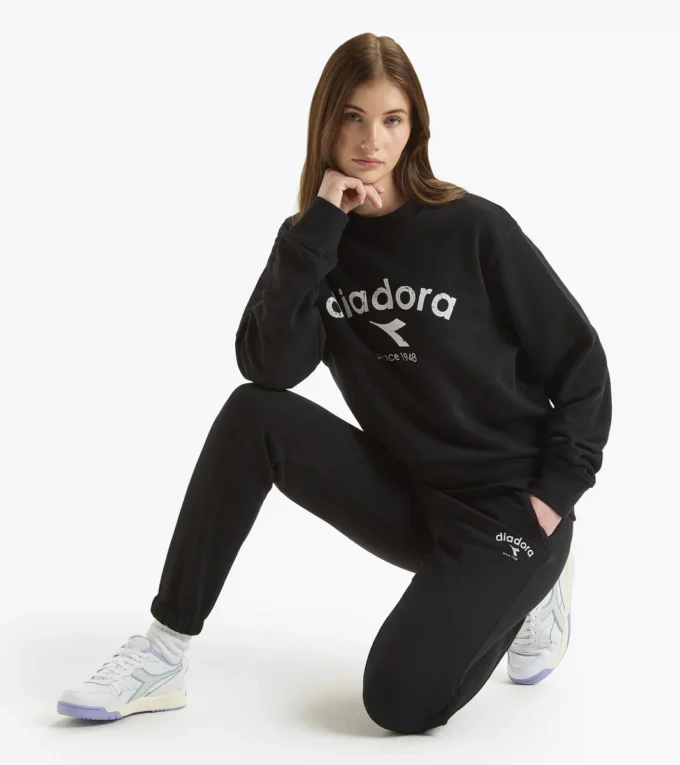 Sweat-shirt Crew Athl. Sweat-shirt à col rond avec logo – Unisexe Sweat-shirt Crew Athl. Sweat-shirt à col rond avec logo – Unisexe