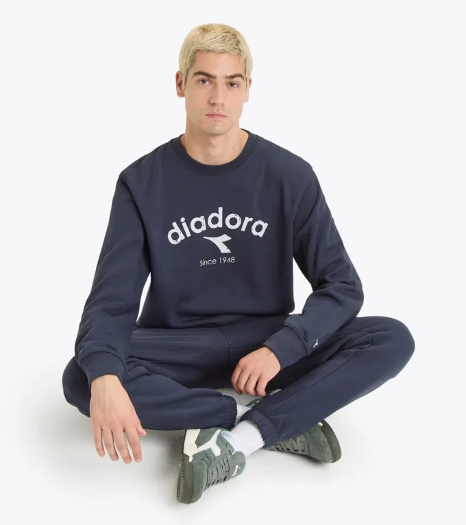 Sweat-shirt Crew Athl. Sweat-shirt à col rond avec logo – Unisexe Sweat-shirt Crew Athl. Sweat-shirt à col rond avec logo – Unisexe