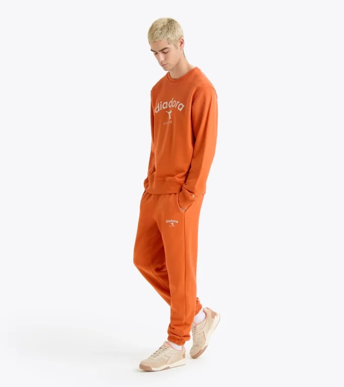 Sweat-shirt Crew Athl. Sweat-shirt à col rond avec logo – Unisexe Sweat-shirt Crew Athl. Sweat-shirt à col rond avec logo – Unisexe
