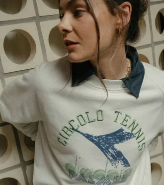 Sweat-shirt Crew Legacy Sweat-shirt Crew Legacy – Fabriqué en Italie