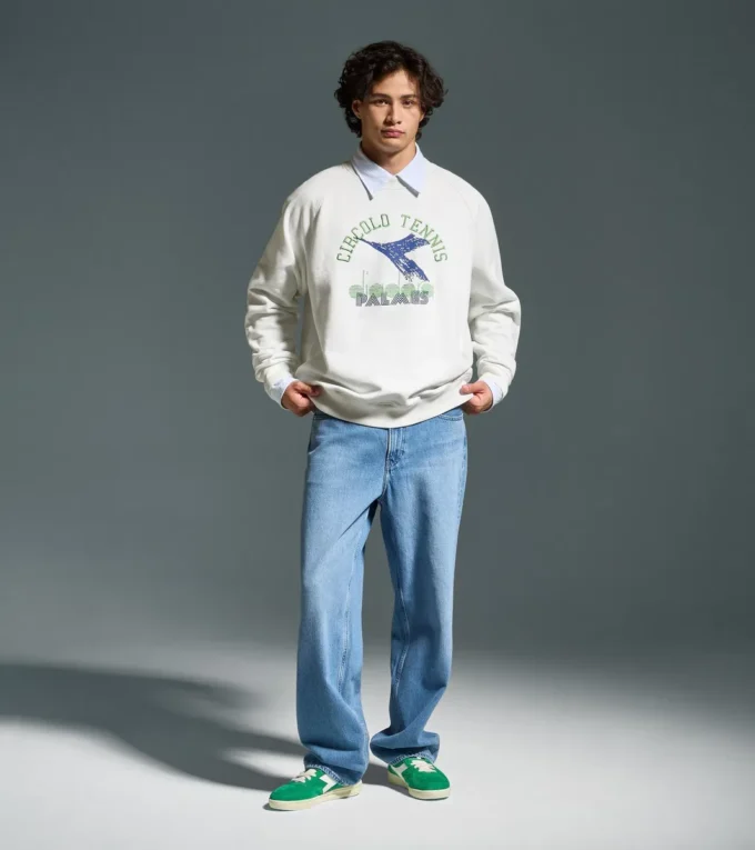 Sweat-shirt Crew Legacy Sweat-shirt Crew Legacy – Fabriqué en Italie Sweat-shirt Crew Legacy Sweat-shirt Crew Legacy – Fabriqué en Italie