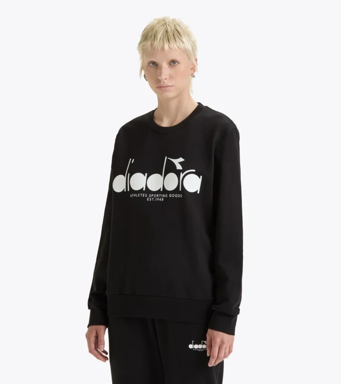 Sweat-shirt Crew Logo Sweat à col rond en coton Sweat-shirt Crew Logo Sweat à col rond en coton