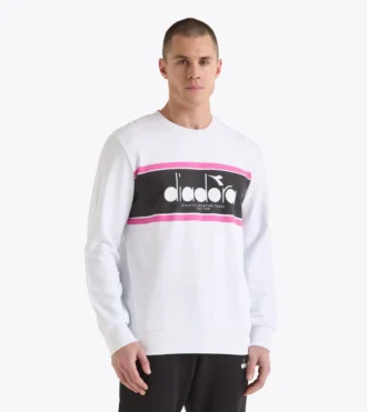 Sweat-shirt Crew Logo Sweat à col rond en coton