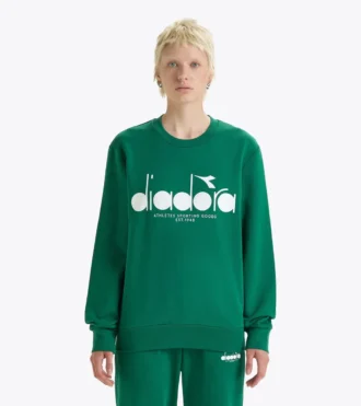 Sweat-shirt Crew Logo Sweat à col rond en coton Sweat-shirt Crew Logo Sweat à col rond en coton
