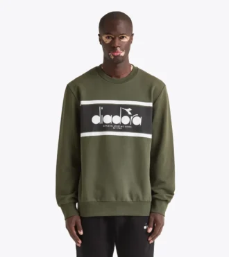 Sweat-shirt Crew Logo Sweat à col rond en coton