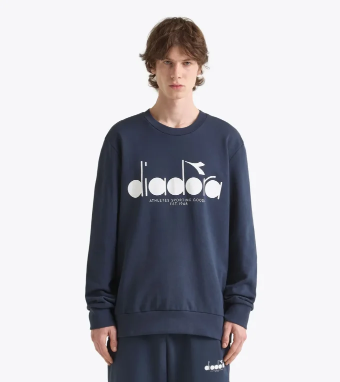 Sweat-shirt Crew Logo Sweat à col rond en coton Sweat-shirt Crew Logo Sweat à col rond en coton