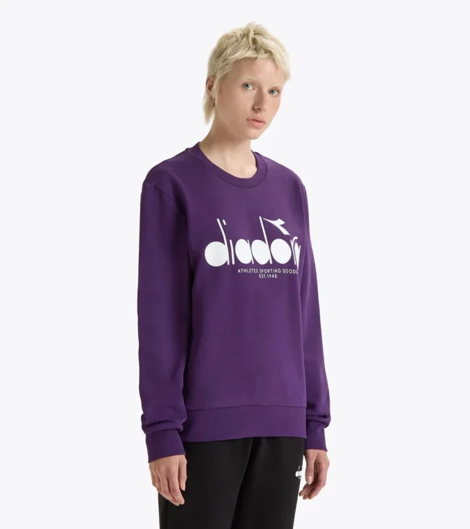 Sweat-shirt Crew Logo Sweat à col rond en coton