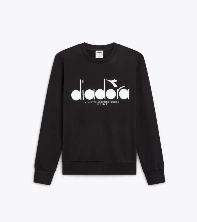 Sweat-shirt Crew Logo Sweat à col rond en coton Sweat-shirt Crew Logo Sweat à col rond en coton