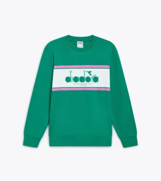 Sweat-shirt Crew Logo Sweat à col rond en coton Sweat-shirt Crew Logo Sweat à col rond en coton
