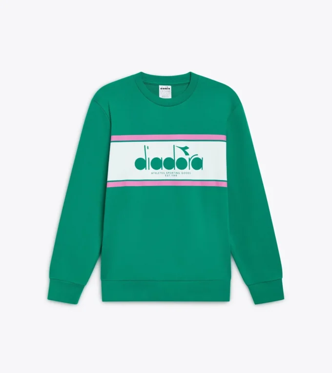 Sweat-shirt Crew Logo Sweat à col rond en coton