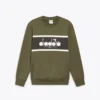 Sweat-shirt Crew Logo Sweat à col rond en coton Sweat-shirt Crew Logo Sweat à col rond en coton