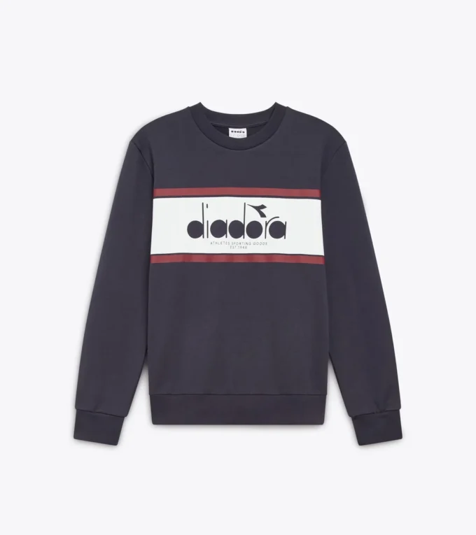 Sweat-shirt Crew Logo Sweat à col rond en coton Sweat-shirt Crew Logo Sweat à col rond en coton