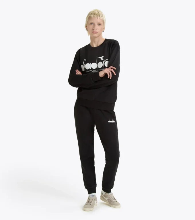 Sweat-shirt Crew Logo Sweat à col rond en coton Sweat-shirt Crew Logo Sweat à col rond en coton