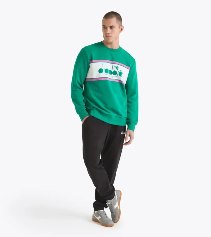 Sweat-shirt Crew Logo Sweat à col rond en coton