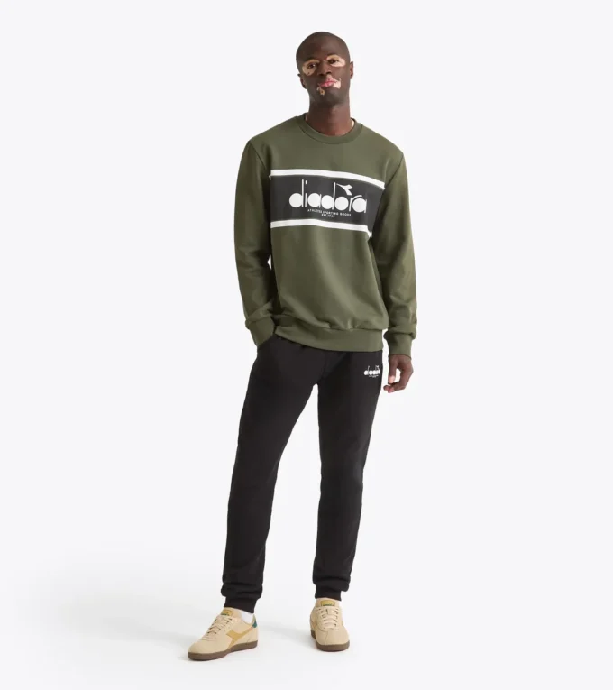 Sweat-shirt Crew Logo Sweat à col rond en coton Sweat-shirt Crew Logo Sweat à col rond en coton
