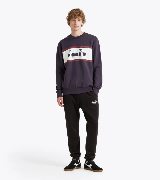 Sweat-shirt Crew Logo Sweat à col rond en coton Sweat-shirt Crew Logo Sweat à col rond en coton