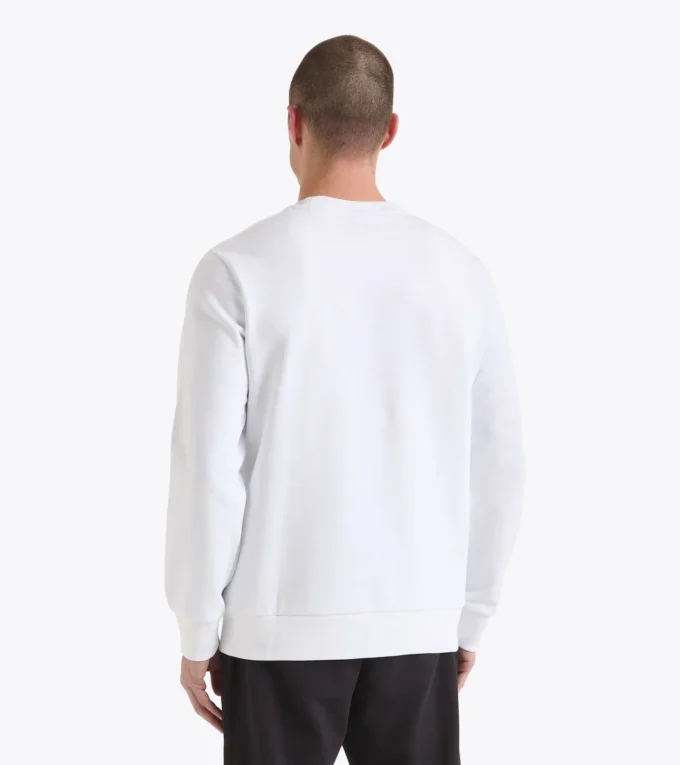Sweat-shirt Crew Logo Sweat à col rond en coton Sweat-shirt Crew Logo Sweat à col rond en coton