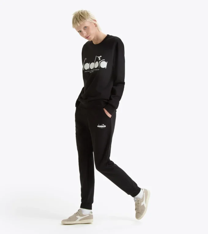 Sweat-shirt Crew Logo Sweat à col rond en coton Sweat-shirt Crew Logo Sweat à col rond en coton