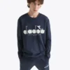 Sweat-shirt Crew Logo Sweat à col rond en coton Sweat-shirt Crew Logo Sweat à col rond en coton
